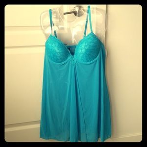 Blue camisole with thing 2X